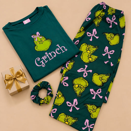 PIJAMA GRINCH VERDE 💚