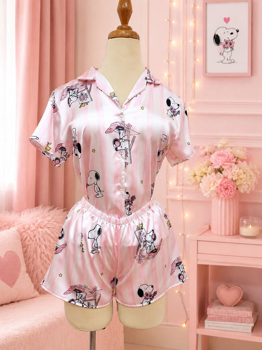 PIJAMA SNOOPY SHORT